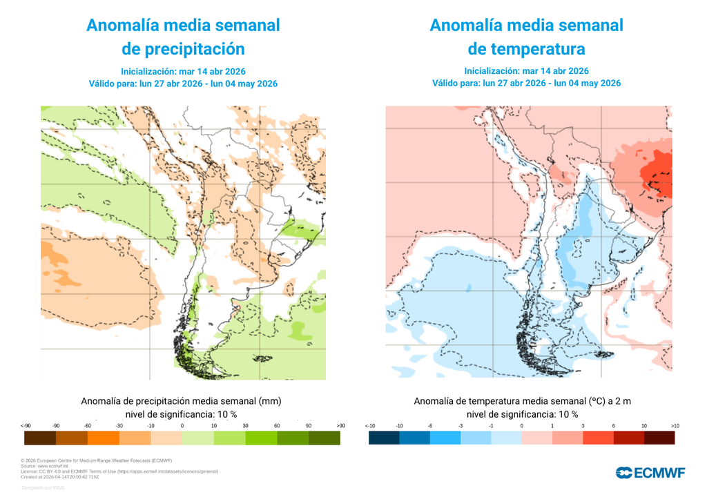 Aunque el debilitamiento de las altas presiones permitirá el regreso de los frentes a Chile continental, no será suficiente para que las lluvias lleguen con fuerza a Santiago.