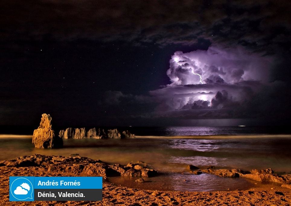 Tormenta en Dénia