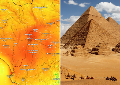 M&aacute;s calor en Sevilla que en El Cairo este Domingo de Resurrecci&oacute;n