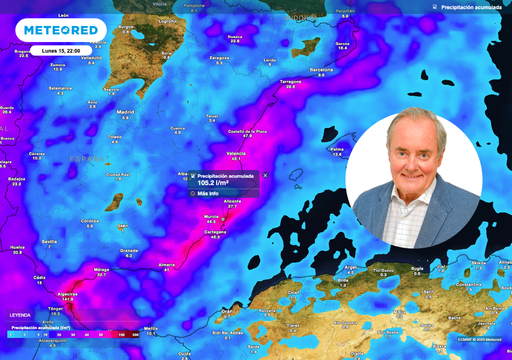 Más de 100 l/m2: la dana se formará el sábado pero las lluvias fuertes llegarán los días 14 y 15, advierte Maldonado