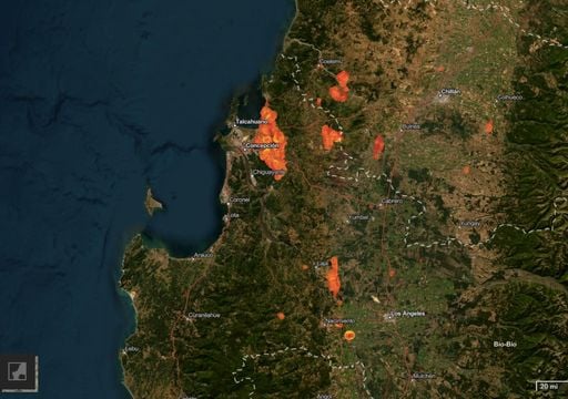 M&aacute;s de 30 mil hect&aacute;reas quemadas: el duro balance de los incendios en Biob&iacute;o y &Ntilde;uble