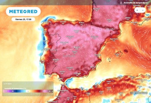 M&aacute;s de 35 &ordm;C: entre el jueves y el s&aacute;bado las temperaturas tocar&aacute;n techo en Madrid, Zaragoza y Sevilla