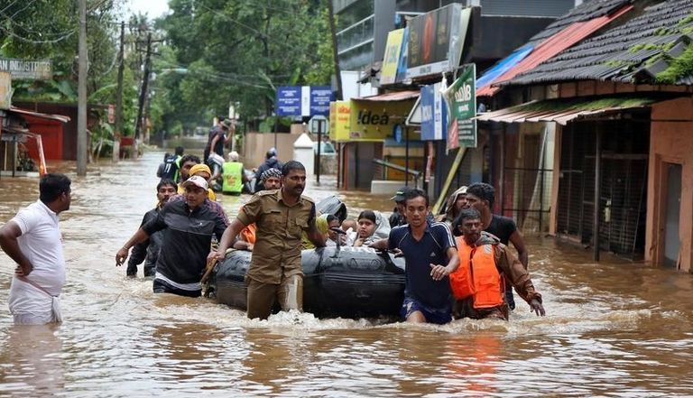 Más De 350 Muertos Y 800.00 Desplazados Por El Monzón En El Sur De La India Más De 350 Muertos Y 800.00 Desplazados Por El Monzón En El Sur De La India