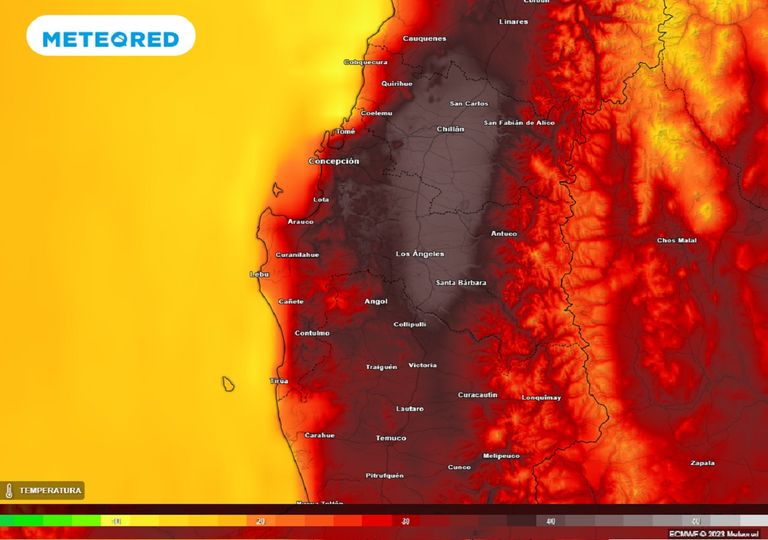 ¡Más de 40 °C! alerta por calor sofocante en las regiones de Ñuble y Biobío ¡Más de 40 °C! alerta por calor sofocante en las regiones de Ñuble y Biobío