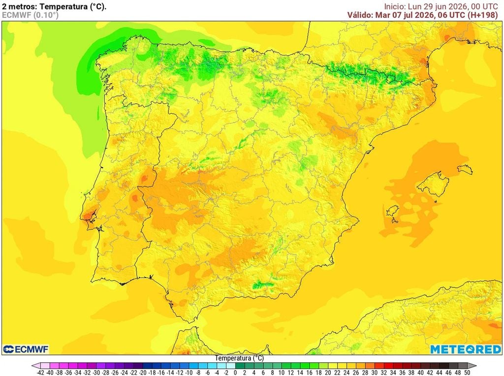 Les températures minimales ne descendront pas sous les 20°C dans de nombreuses régions du pays. Dans une grande partie de la moitié sud, elles ne passeront même pas sous les 25°C, donnant lieu à des nuits torrides.