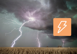 M&aacute;s de 50 l/m2: este lunes las tormentas dejar&aacute;n lluvias muy fuertes, reventones y pedrisco en las comunidades del este