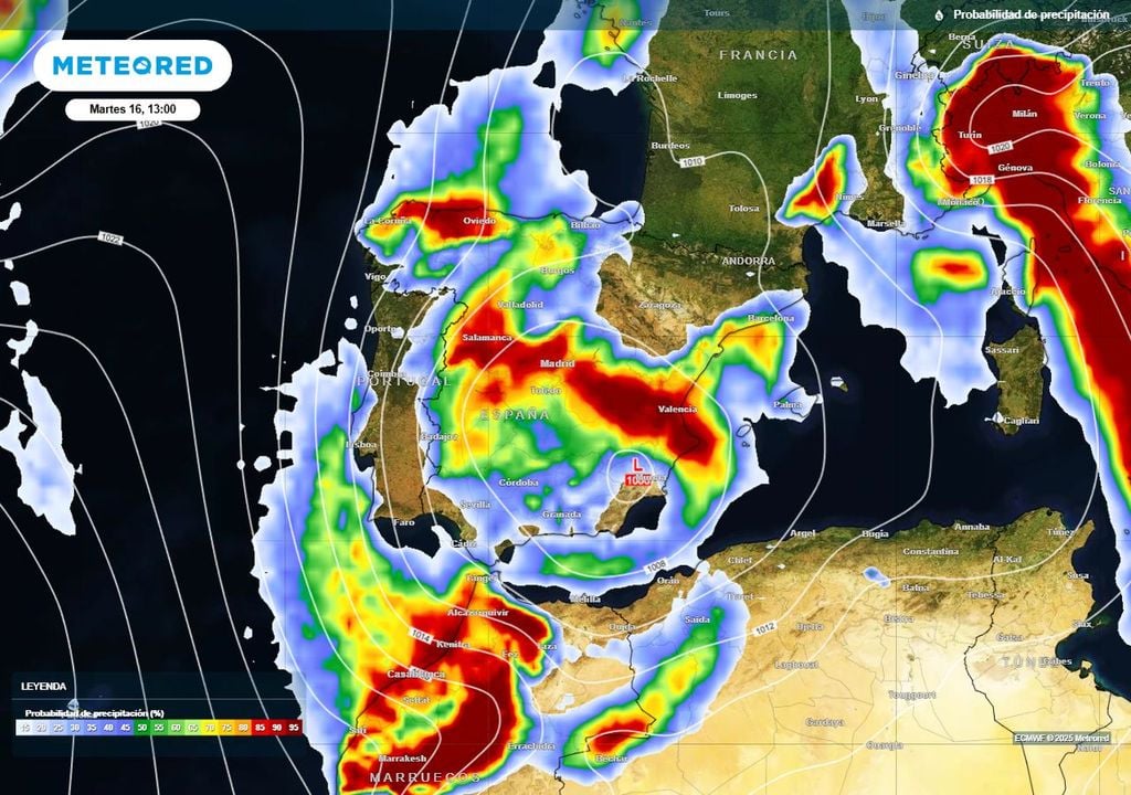 Dana y lluvias generalizadas Dana y lluvias generalizadas