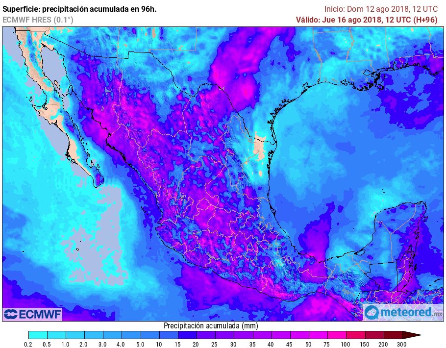 Más lluvias para esta semana en México