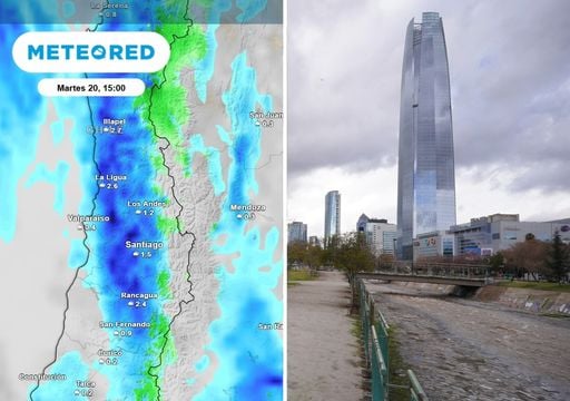 M&aacute;s lluvias para Santiago en la segunda quincena de octubre: Meteored prev&eacute; acumulados sobre lo normal