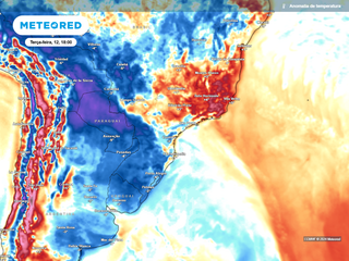 Massa de ar frio derruba temperaturas no Sul e em parte do Centro-Oeste do Brasil a partir desta terça
