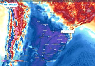 Intensa massa de ar frio trará temperaturas negativas e geada forte para o Sul do Brasil na virada de mês