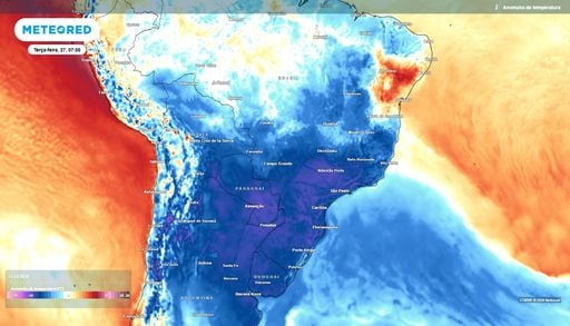 Massa de ar frio inunda parte do Centro-Sul e traz temperaturas de at&eacute; 0&deg;C no in&iacute;cio da semana
