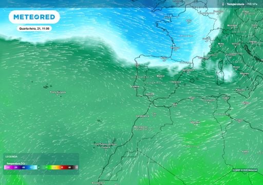 Massa de ar polar amea&ccedil;a Portugal? Modelo europeu aponta para descida das temperaturas nas pr&oacute;ximas horas