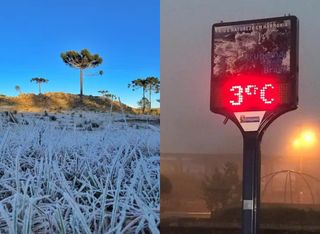 Massa de ar polar avança mais pelo Brasil nesta terça-feira; confira a previsão