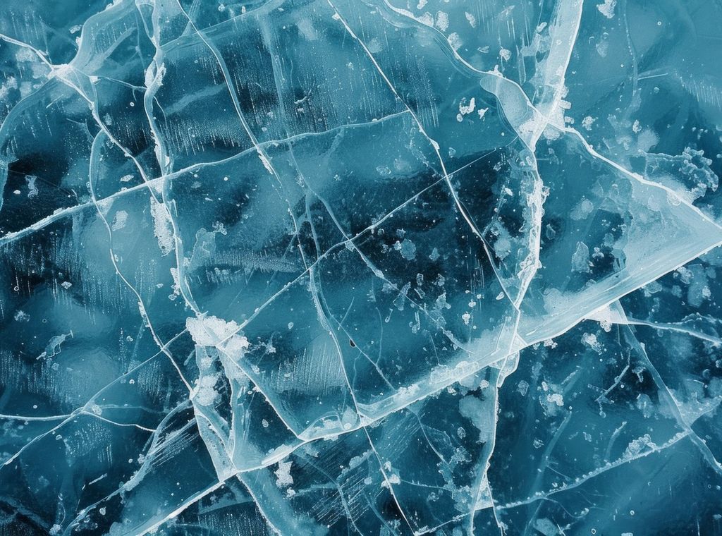 Il ghiaccio, con la sua struttura rigida e ingombrante, è meno denso dell'acqua