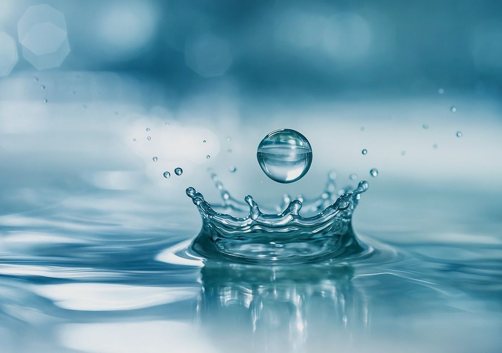 L'acqua, a differenza di molti altri materiali, è meno densa quando solidifica, e più densa a 4°C