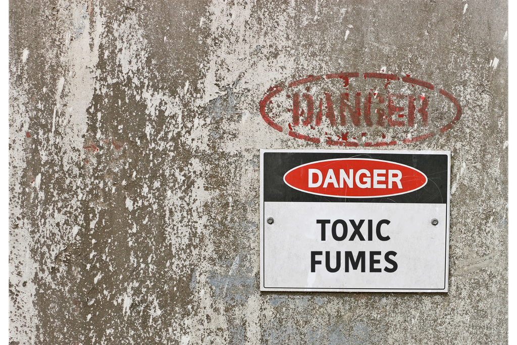 toxic fumes