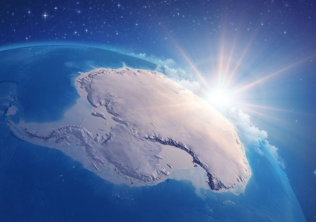 Imagen Antártica NASA