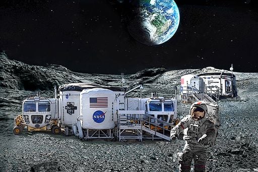 Una investigaci&oacute;n propone convertir el material lunar en componentes b&aacute;sicos para las futuras bases en nuestro sat&eacute;lite