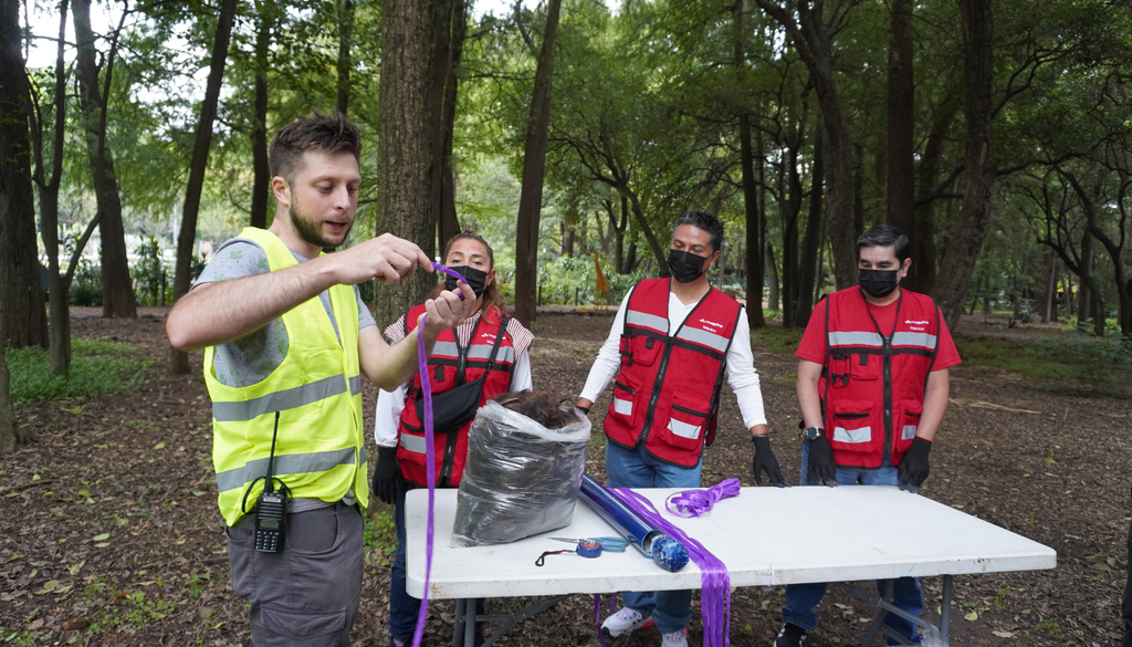 Mapfre; Chapultepec; noticia; reciclaje; contaminacion Matter of Trust trabaja desde las necesidades de las comunidades, ofreciendo asesoramiento, transferencia tecnológica y apoyo para conectar recursos. Imagen cortesía de Mattia Carenini / Matter of Trust Latam.