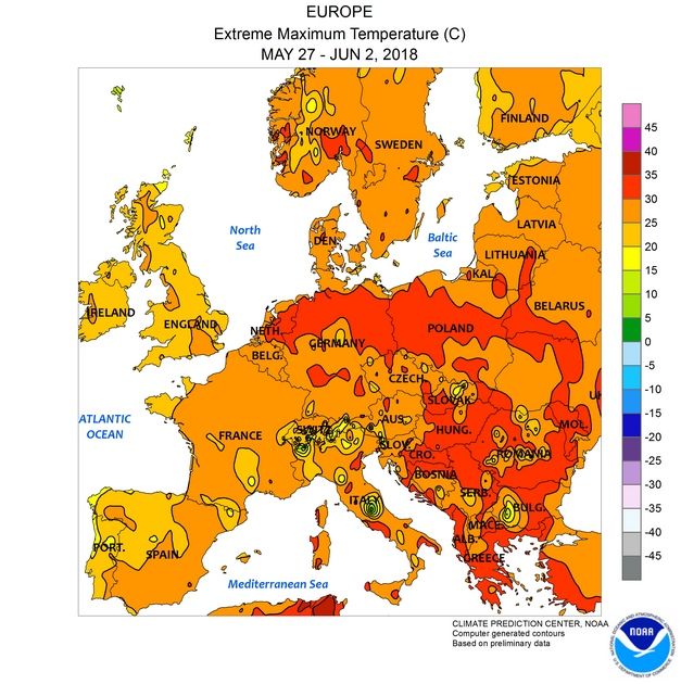 Mayo 2018 En Noruega: El Mayo Más Cálido En Los Tiempos Modernos Mayo 2018 En Noruega: El Mayo Más Cálido En Los Tiempos Modernos
