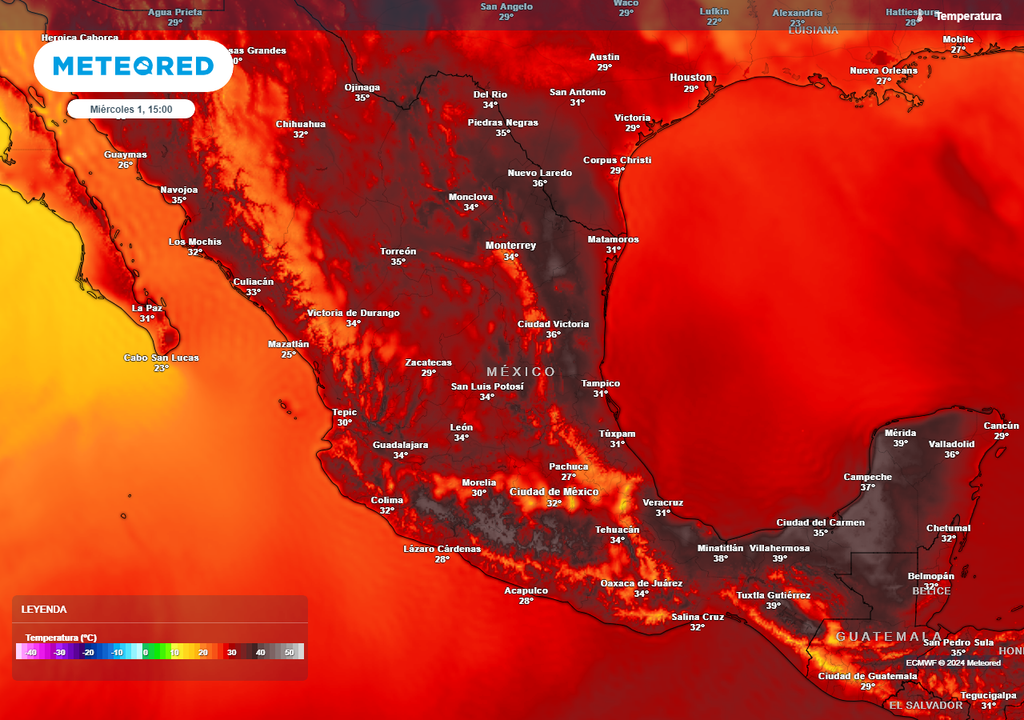 Calorón en México: temperaturas de 30 a 45 °C Calorón en México: temperaturas de 30 a 45 °C