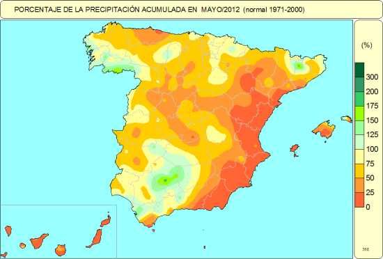 Mayo De 2012 Extremadamente Cálido Y Muy Seco 5123