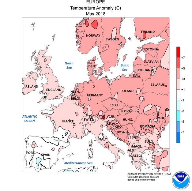 Mayo De 2018 En Mapas: Europa Al Revés Mayo De 2018 En Mapas: Europa Al Revés