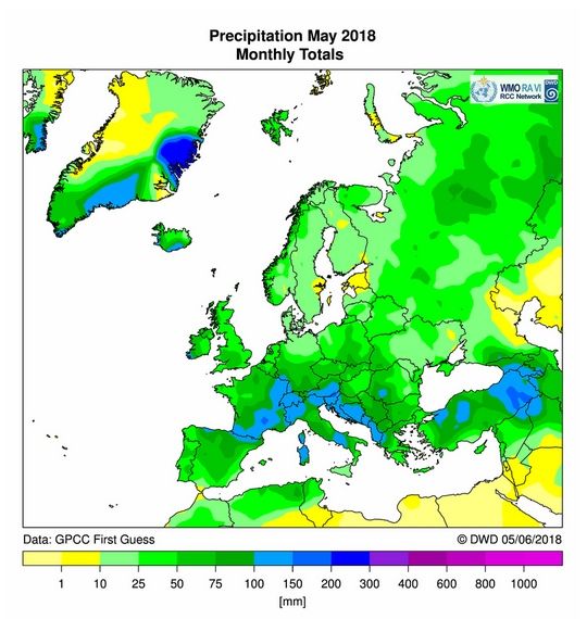 Mayo De 2018 En Mapas: Europa Al Revés Mayo De 2018 En Mapas: Europa Al Revés