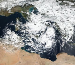 Medicanes más intensos a final de siglo