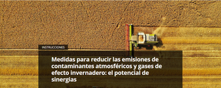 Medidas para reducir las emisiones de contaminantes atmosféricos en UE