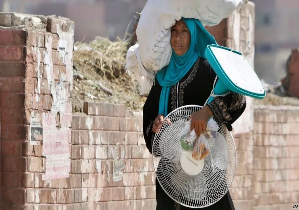 Ola de calor en Egipto