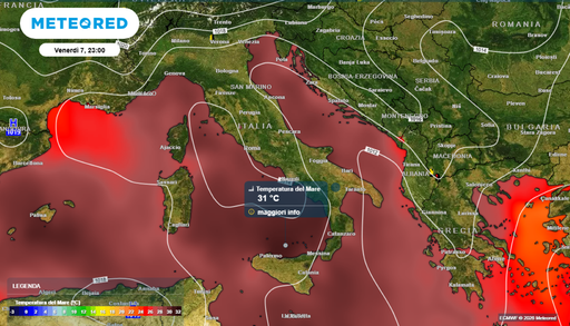 Mediterraneo bollente da record: il pericolo arriver&agrave; con la prima perturbazione