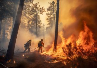 Mediterrâneo em chamas após uma grande onda de calor