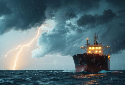 Mediterraneo in allarme: nave russa piena di gas alla deriva in pieno ciclone Jolina, rischio disastro ambientale