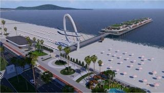 Mega P&iacute;er na Praia Grande: veja como ser&aacute; a maior atra&ccedil;&atilde;o tur&iacute;stica do litoral paulista