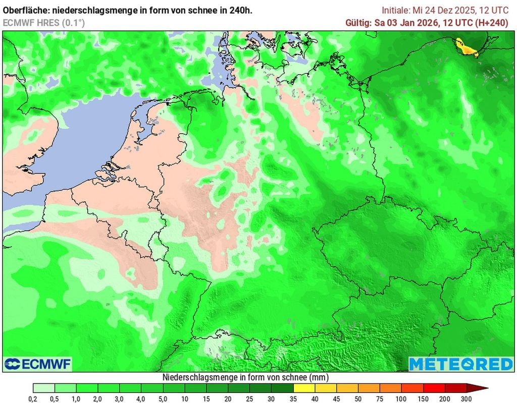 winter, schnee, januar