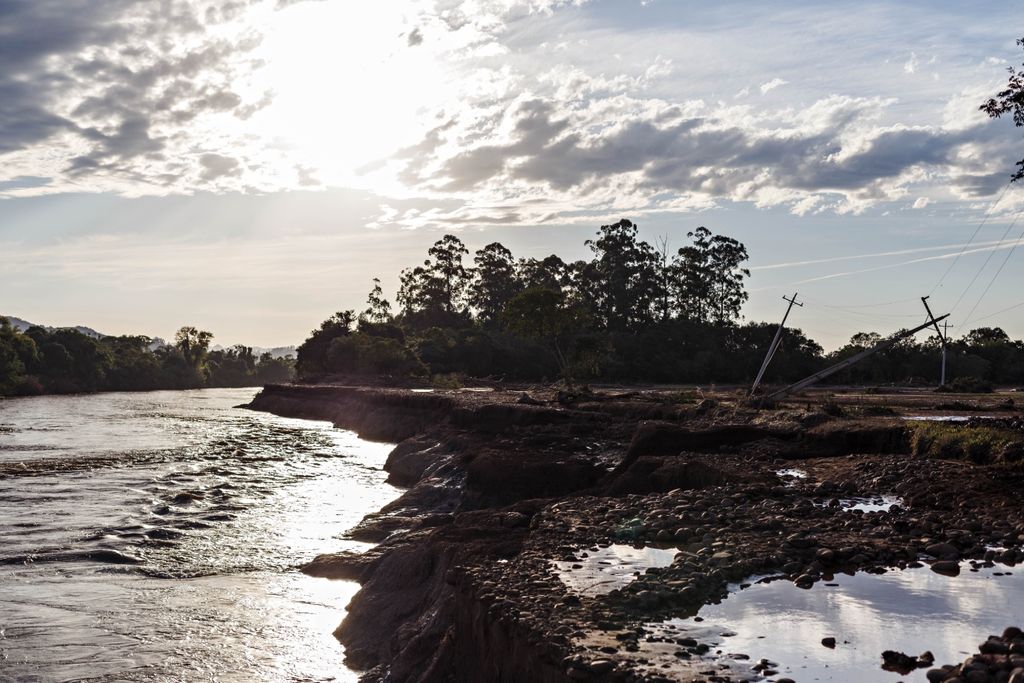 Candelaria, enchente, RS Candelaria, enchente, RS