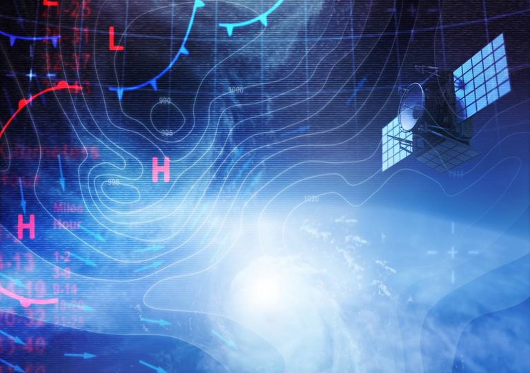 carta sinóptica; satélite meteorológico carta sinóptica; satélite meteorológico