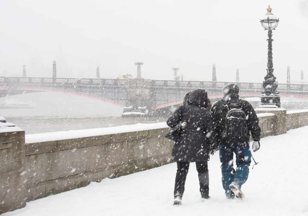 The Beast from the East hit London in 2018