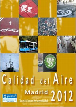 Memoria 2012 de la calidad del aire de Madrid