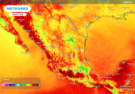 Menos calor en varias entidades de M&eacute;xico del 6 al 12 de abril: tendremos tormentas, granizadas y nuevo sistema invernal