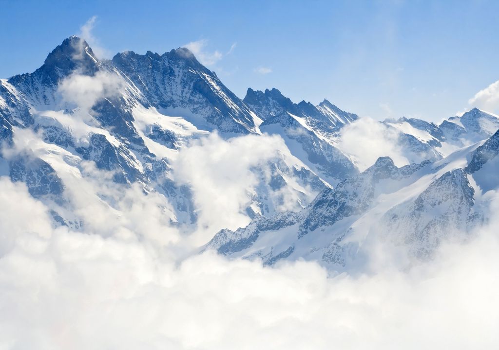 Alpes montañas nieve Alpes montañas nieve