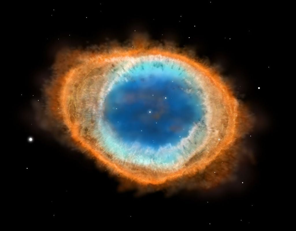 Imagen de la nebulosa del anillo