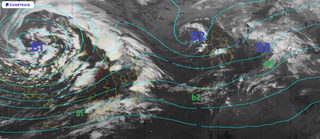 Metamorfosis de las bajas atlánticas de baja latitud