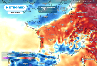 Météo : 10°C de moins en 48 heures dans le nord de la France ! Vers une arrivée d'air polaire arctique sur le pays ?