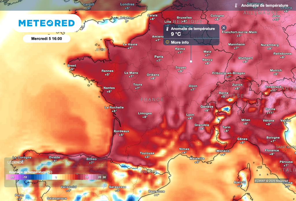 Très grande douceur mercredi après-midi ! Très grande douceur mercredi après-midi !