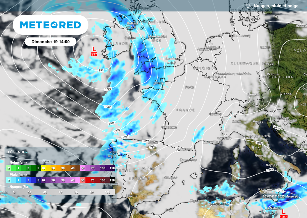 Retour de la pluie dimanche soir en région parisienne !
