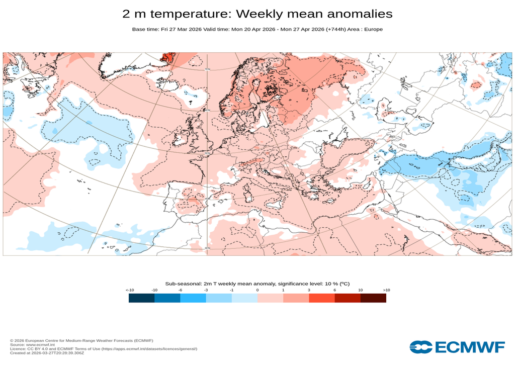 Une douceur qui devrait se maintenir courant avril. Une douceur qui devrait se maintenir courant avril.