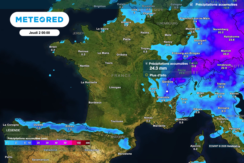 Des orages attendus sur le flanc est de la France ! Des orages attendus sur le flanc est de la France !